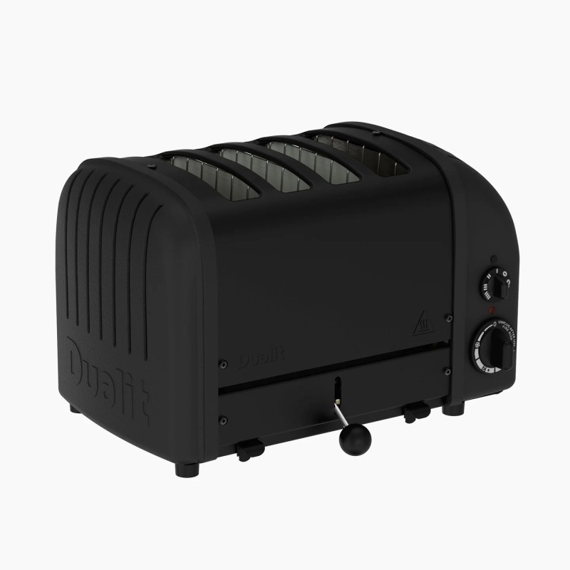 Dualit 4 Slice NewGen Classic Toaster Stealth Black