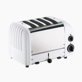 Dualit 4 Slice NewGen Classic Toaster White