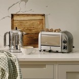 Dualit 4-viipaleinen NewGen Classic -leivänpaahdin Metallic Silver