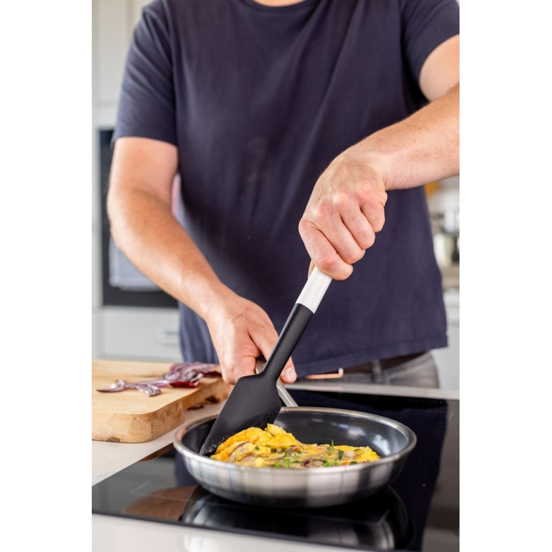 KitchenAid силиконовая лопатка-скребок 30 см, Porcelain White