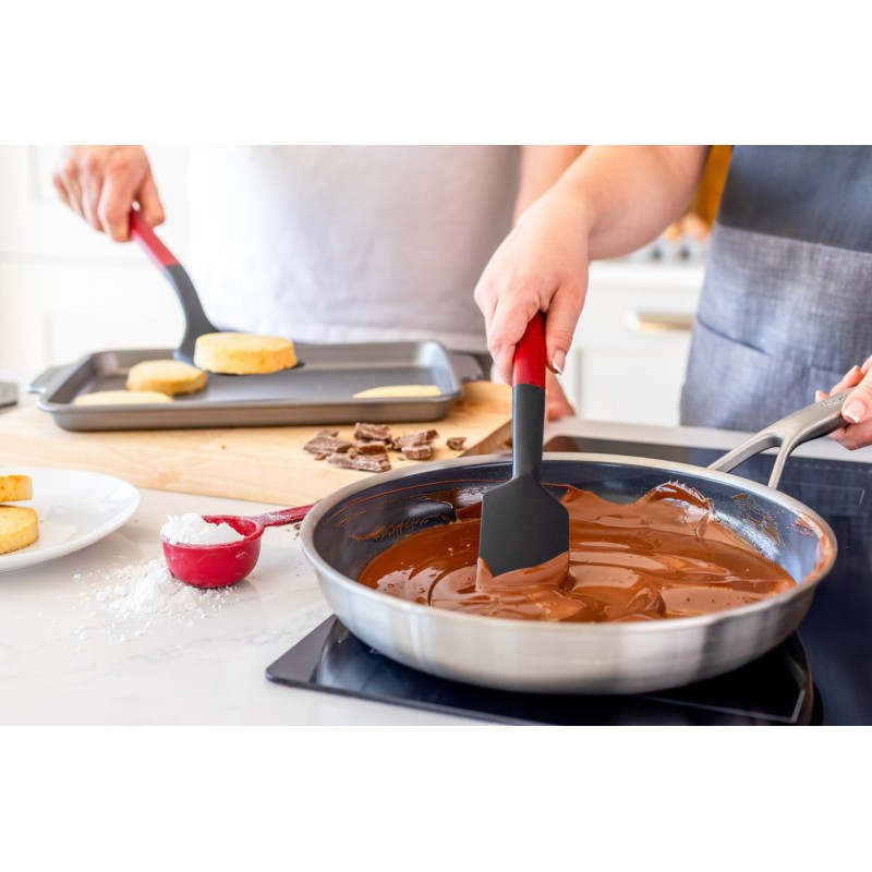 KitchenAid Silikon-Teigschaber 30 cm, Empire Red