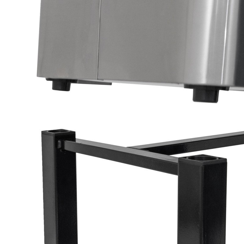 Permasteel 75-liitrine ratastel külmakast eemaldatavate jalgadega, Stainless Steel