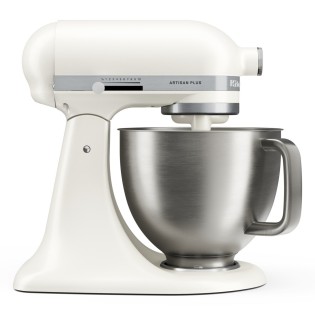 KitchenAid Artisan Plus pastatomas plakiklis, Porcelain White 5KSM50PKVEPL