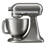 KitchenAid Artisan Plus pastatomas plakiklis, Medallion Silver 5KSM50PKVEMS