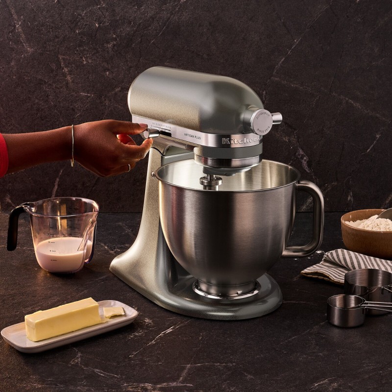 KitchenAid Artisan Plus galda mikseris, Medallion Silver 5KSM50PKVEMS