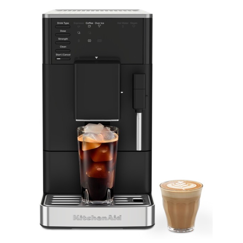KitchenAid KF2 Espresso Machine with Iced Coffee, 5KES8452EBM