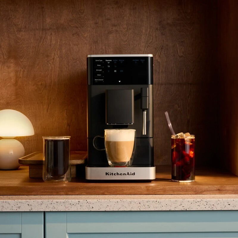 KitchenAid KF2 Espresso Machine with Iced Coffee, 5KES8452EBM