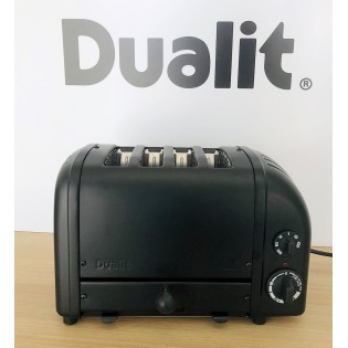 Тостер Dualit Classic на 4 ломтика – Stealth Black / Outlet