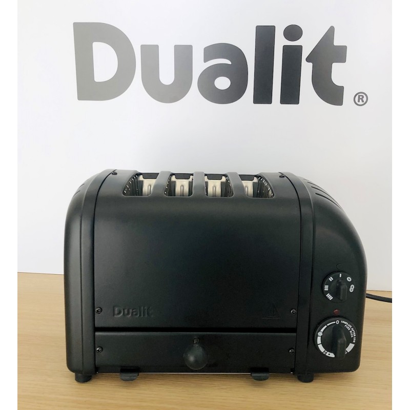 Dualit 4-viipaleinen Classic -leivänpaahdin Stealth Black / Outlet