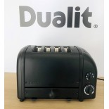 Dualit 4 šķēļu Classic tosteris Stealth Black / Outlet