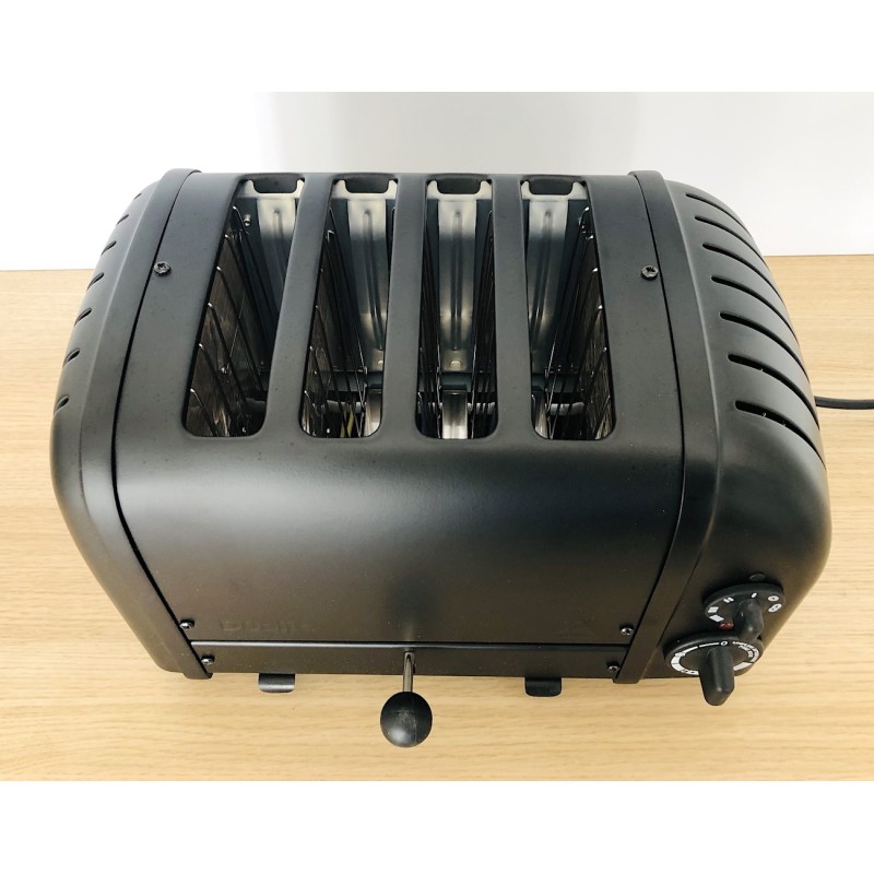 Dualit 4 Classic riekelių skrudintuvas Stealth Black / Outlet