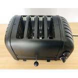 Dualit 4-Scheiben Classic Toaster – Stealth Black / Outlet
