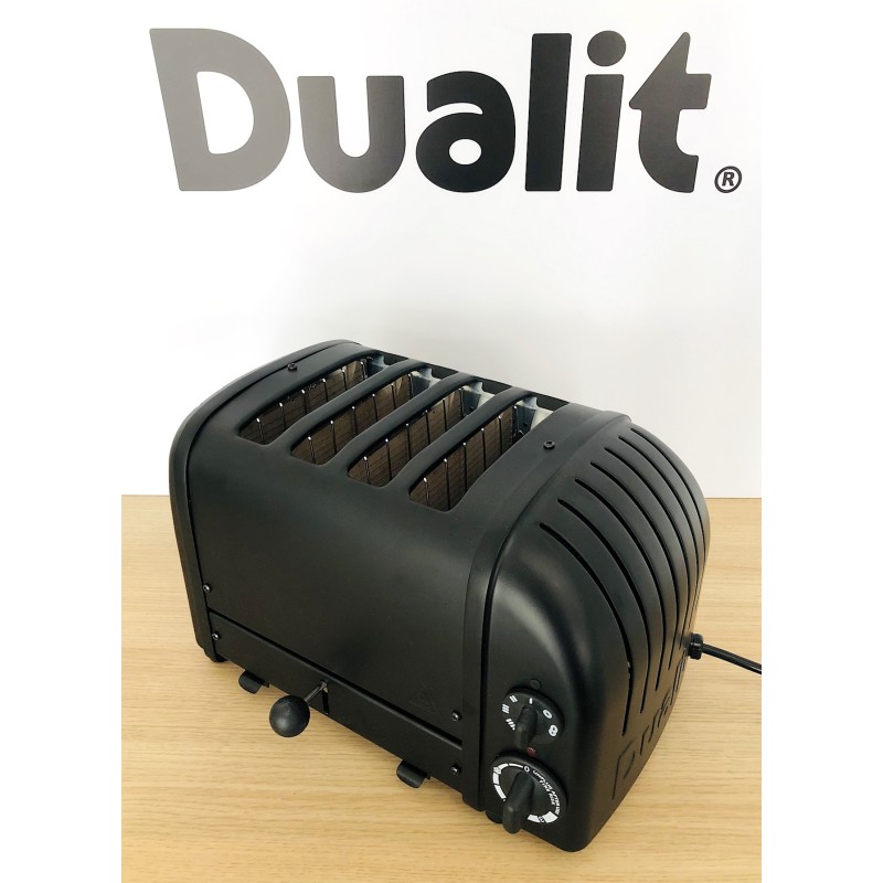 Dualit 4 Slice Classic Toaster, Stealth Black / Outlet