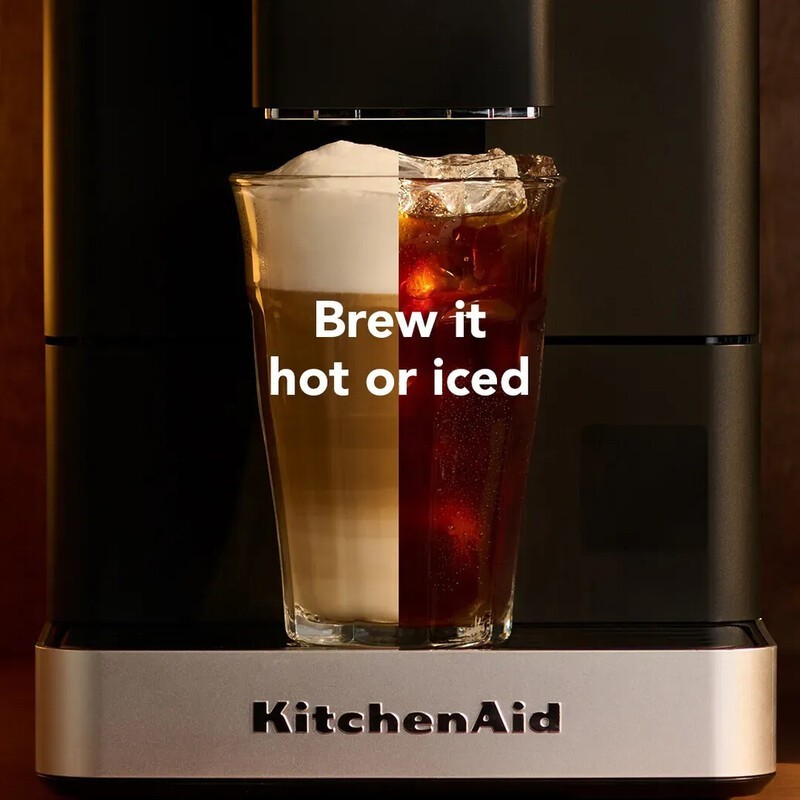 KitchenAid KF4 espressomasin jääkohvi funktsiooniga, 5KES8454EBM