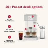 KitchenAid KF4 Espresso Machine with Iced Coffee, 5KES8454EPL