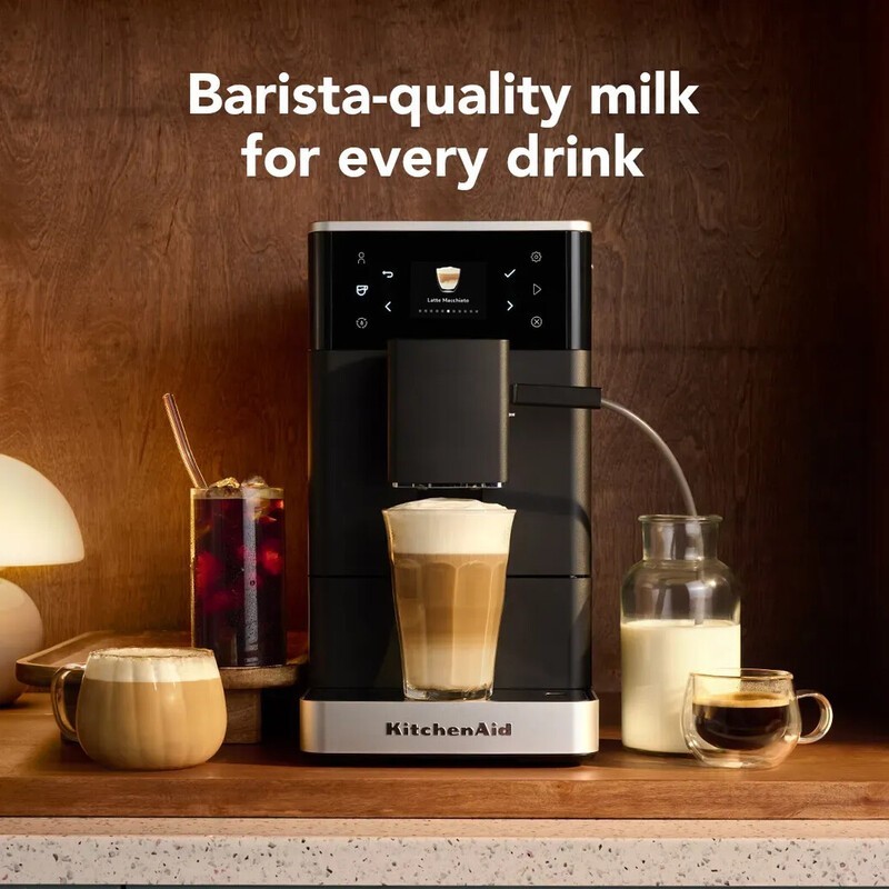 KitchenAid KF3 espressokone jääkahvitoiminnolla, 5KES8453EBM