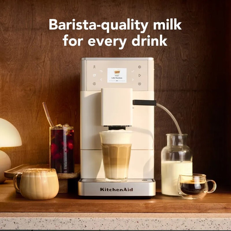 KitchenAid KF3 espressomasin jääkohvi funktsiooniga, 5KES8453EPL