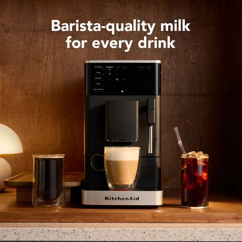 KitchenAid KF2 espressomasin jääkohvi funktsiooniga, 5KES8452EBM