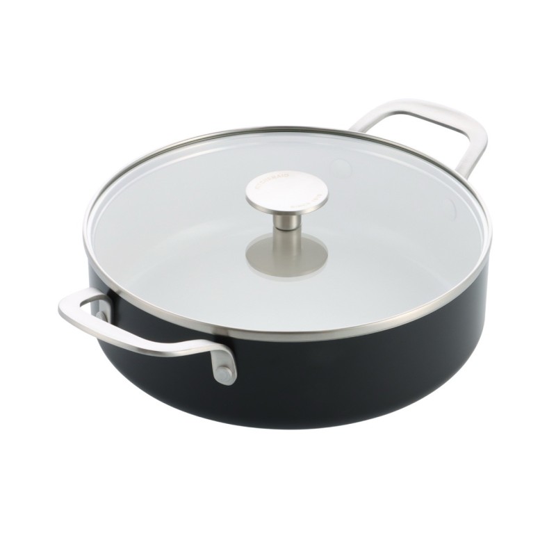 KitchenAid Schmorpfanne / tiefe Bratpfanne, 24 cm / 3,1 L| Antihaft