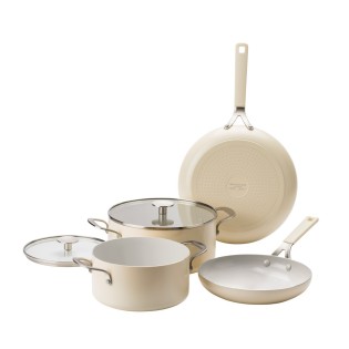 KitchenAid keraamilise 4-osaline keedunõude komplekt| Nakkevaba