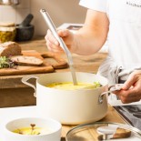 KitchenAid keraamilise 4-osaline keedunõude komplekt| Nakkevaba