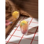 Bodum Pavina Doppelwandige Gläser mit Rillen 450ml