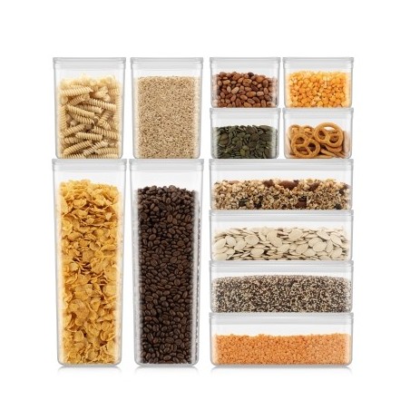 Bodum Canteen Storage Jars | 12-Piece Pantry Set