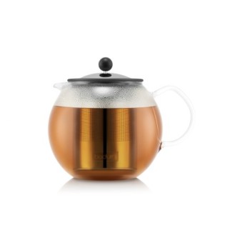 Bodum Assam Tea Press | 1.5L Glass Teapot with Infuser