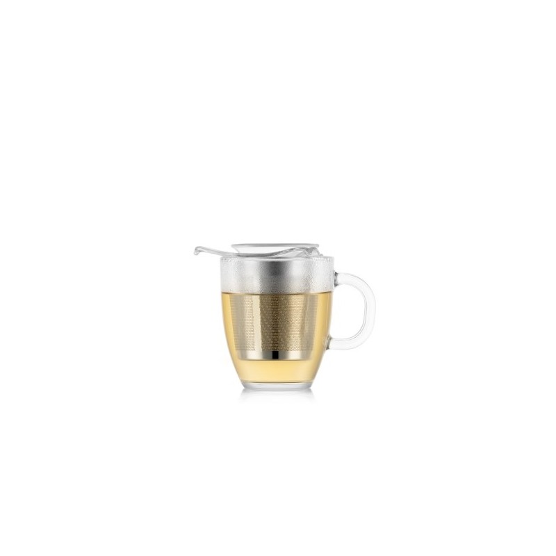 Bodum YO-YO Tea Set | 0.35L Mug and Stainless Strainer