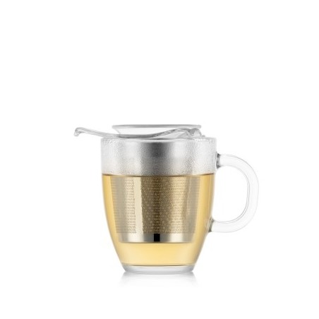 Bodum YO-YO tējas komplekts | 0,35L krūze un tērauda sietiņš
