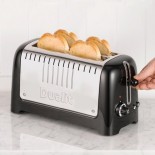 Dualit Lite 2 šķēļu tosteris melns – ideāls