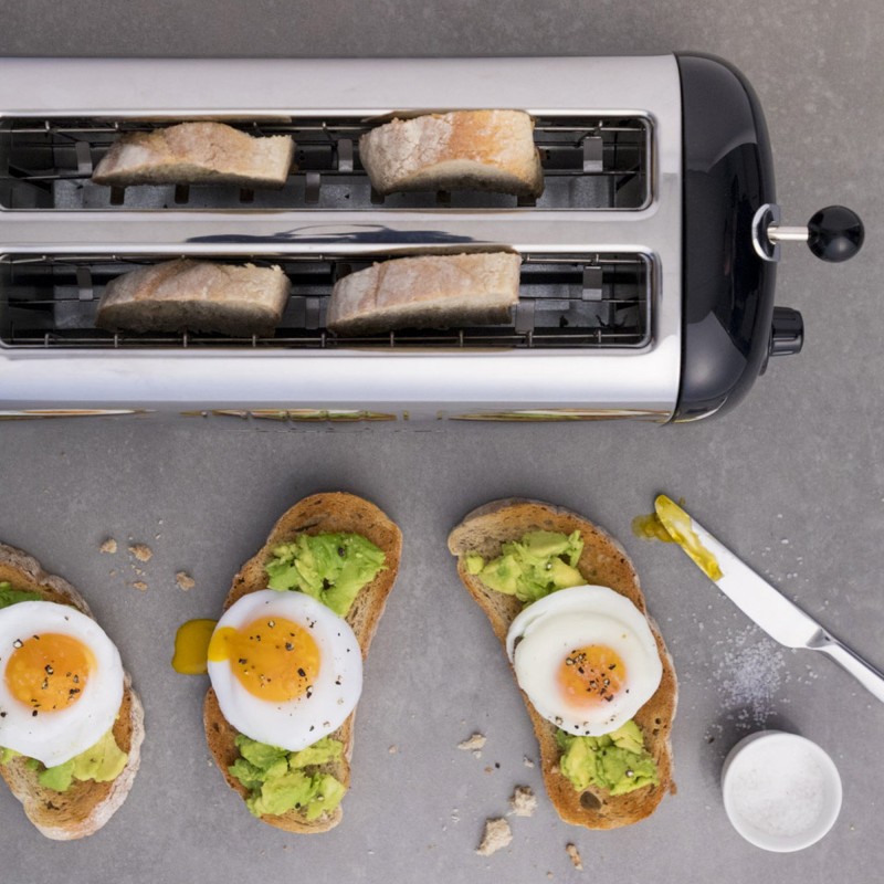 Dualit Lite Toaster 2 Schlitze Schwarz