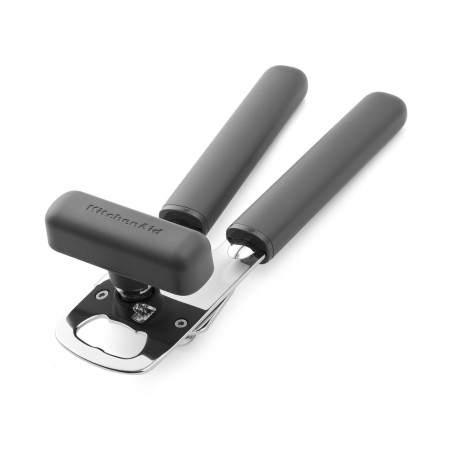 Can and Bottle Opener, Charcoal Grey