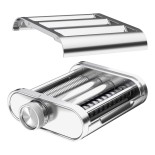 Metallinen 3-in-1-pastalisävaruste