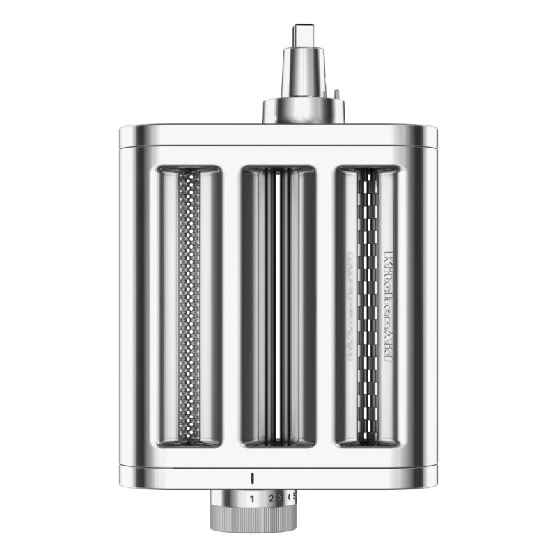 Metallinen 3-in-1-pastalisävaruste