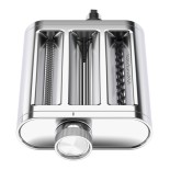 Metallinen 3-in-1-pastalisävaruste
