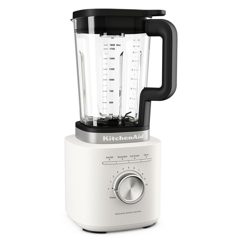 Kestävä ja tehokas KitchenAid-tehosekoitin, jossa on suuri 1,85 litran kannu