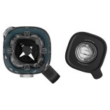 Izturīgs un jaudīgs KitchenAid blenderis ar lielu stikla 1,85l krūzi