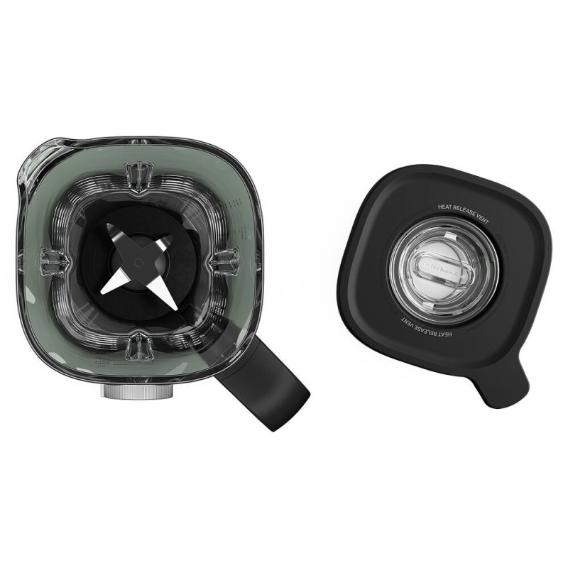 Izturīgs un jaudīgs KitchenAid blenderis ar lielu stikla 1,85l krūzi