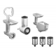 Accessory Set (food grinder, food and vegetable strainer, vegetable slicer and cutter)