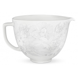 Керамическая чаша для миксера 4,7 л Whispering floral