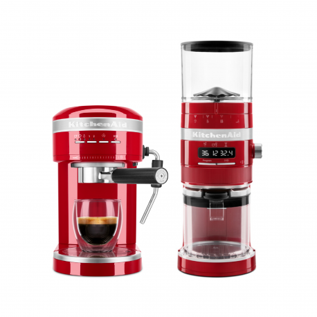 KitchenAid Espresso komplekts - kafijas automāts un dzirnaviņas