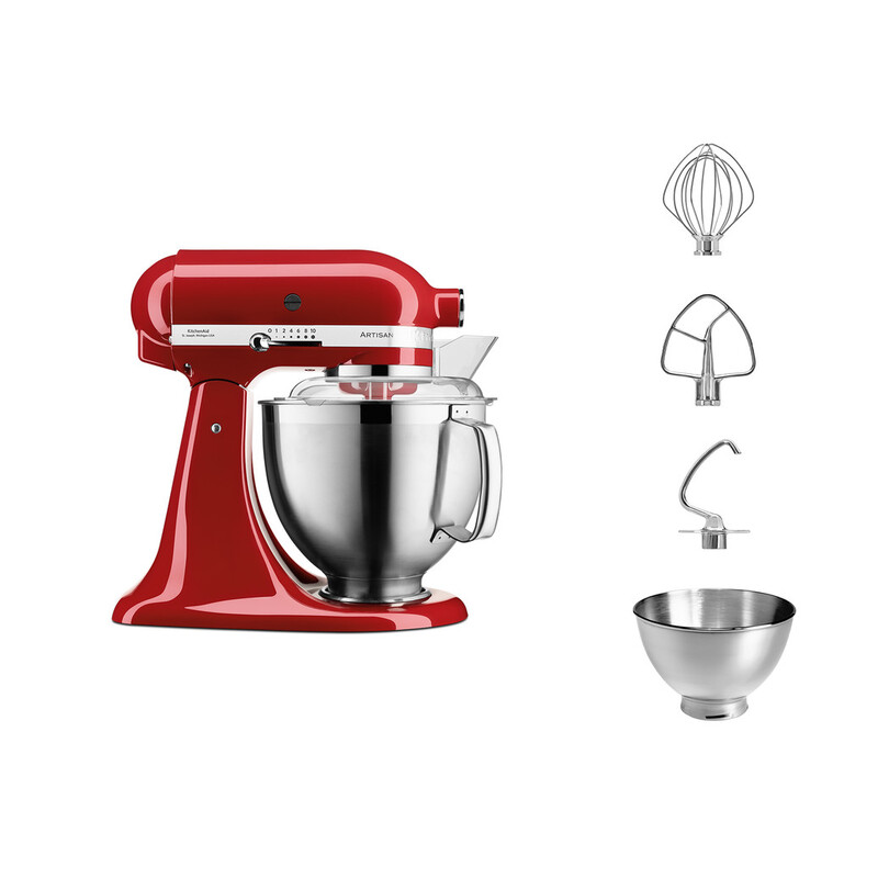 Artisan Exclusive mixer 4,8L Empire Red 5KSM185PSEER