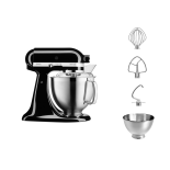 Artisan Exclusive mixer 4,8L Opal Black 5KSM185PSEOB