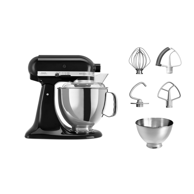 KitchenAid ARTISAN Elegance 4,8 yleiskone Onyx Black 5KSM175PSEOB