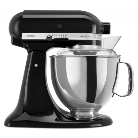 KitchenAid Artisan Elegance 4,8L Küchenmaschine, Onyx Black 5KSM175PSEOB