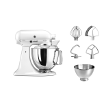 KitchenAid Artisan Elegance 4,8L Küchenmaschine, White 5KSM175PSEWH