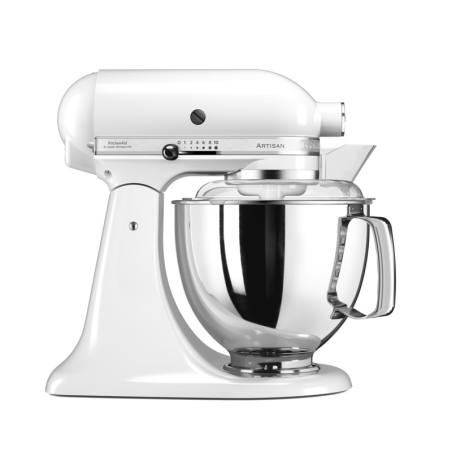 KitchenAid Artisan Elegance galda mikseris 4,8L White 5KSM175PSEWH