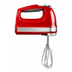 9 Speed Hand Mixer, Empire Red
