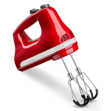 6 Speed Hand Mixer, Empire Red 5KHM6118EER